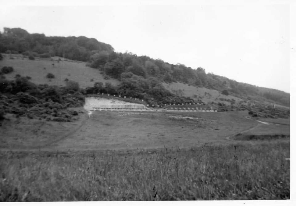 Westcott West Range viewed from the firing point